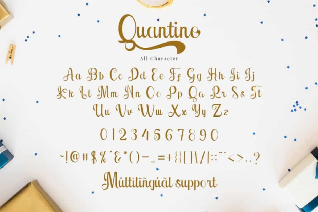 Quantine Font Image 3