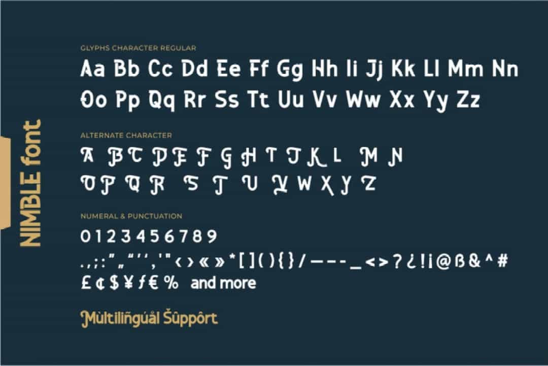 Nimble Font Image 3