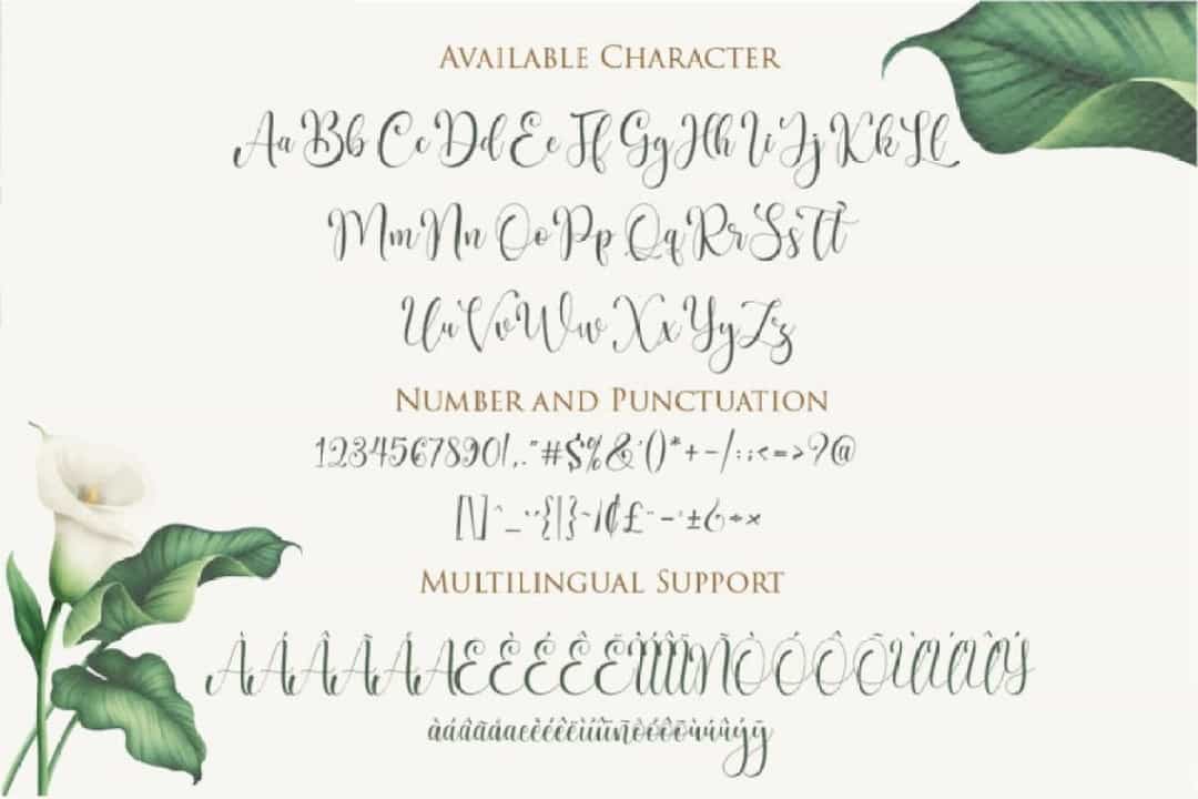 Bigola Font Image 3