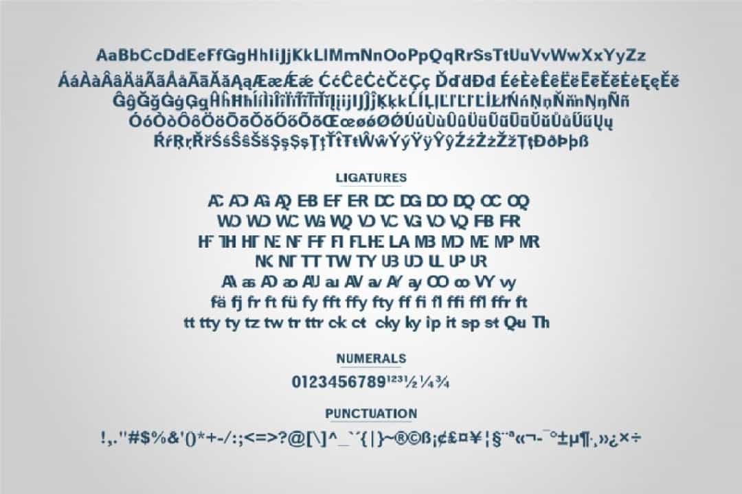 Ziclose Font Image 3
