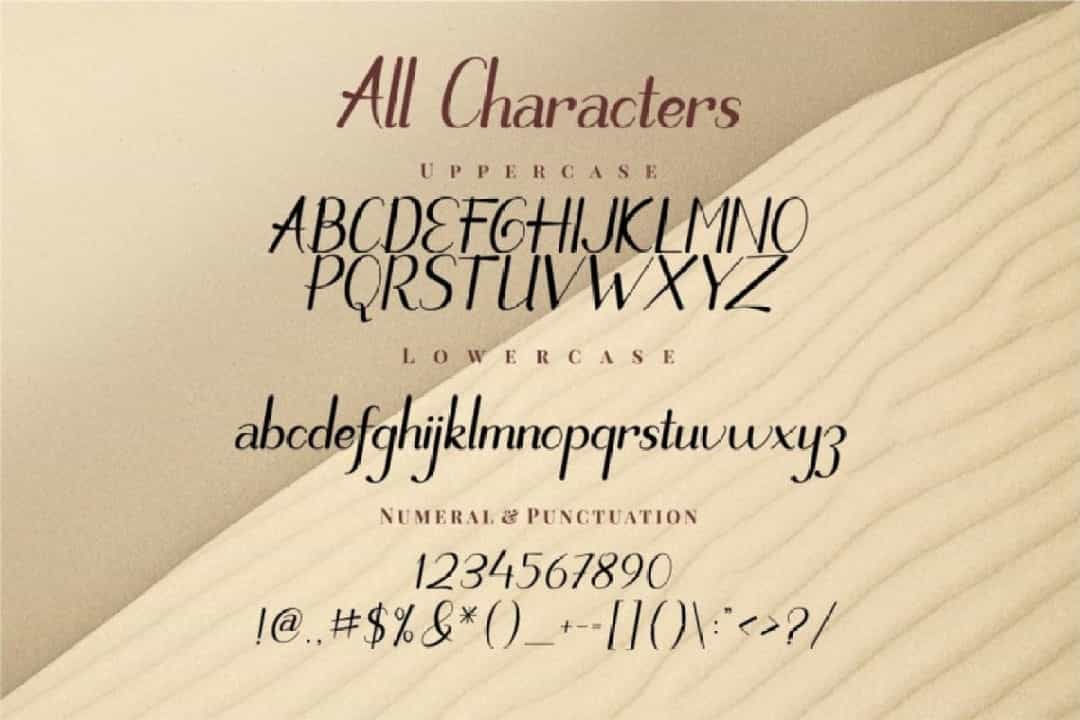 Rifanca Font Image 3