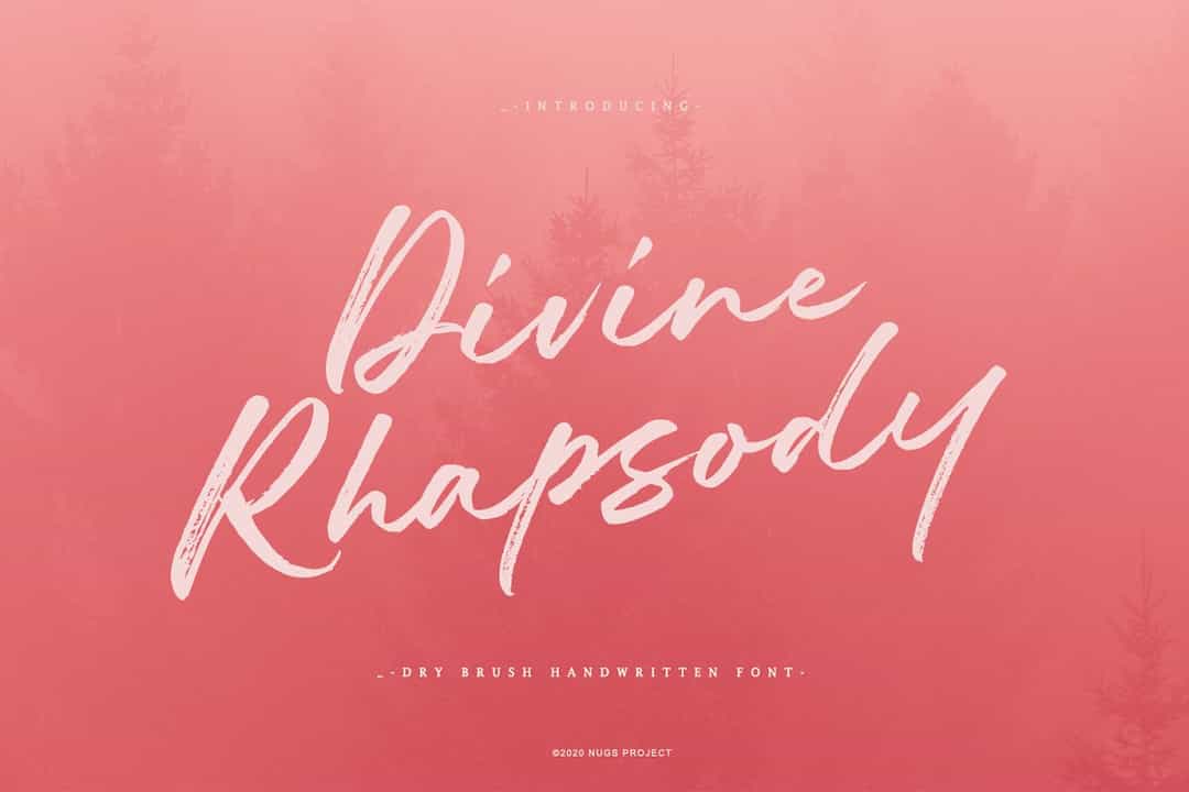 Divine Rhapsody Font Image 1