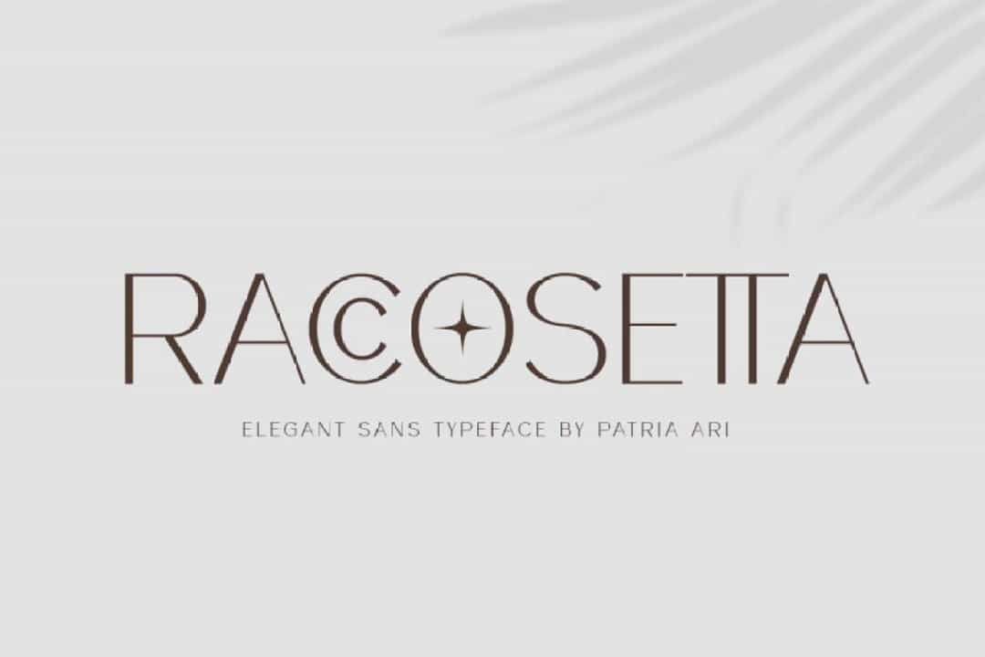 Raccosetta Typeface Image 1