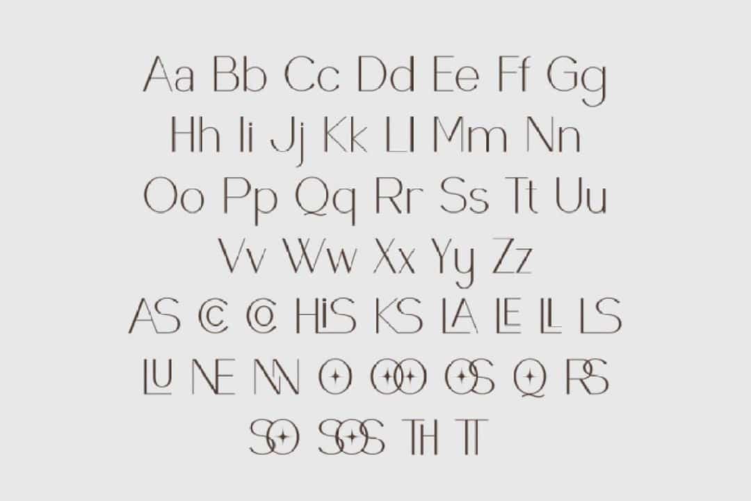 Raccosetta Typeface Image 3