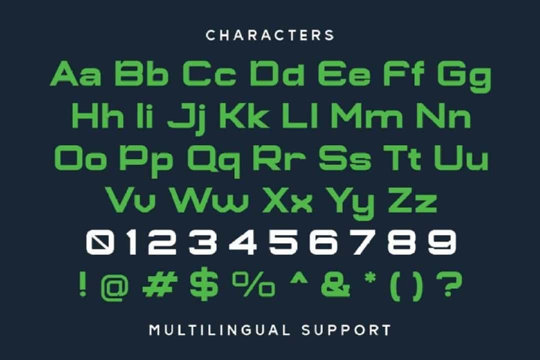 Plutonian Typeface Image 3