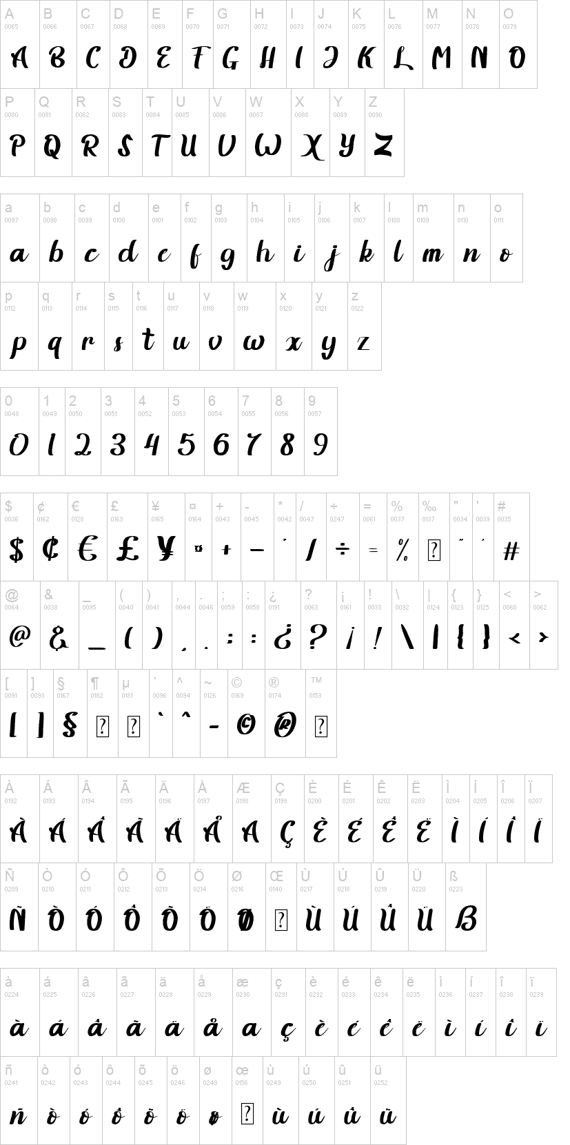 Brifuqa Font Image 2