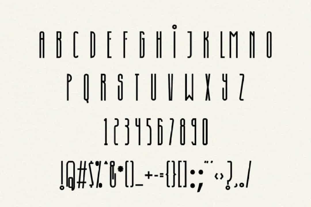 Discored Typeface Image 3