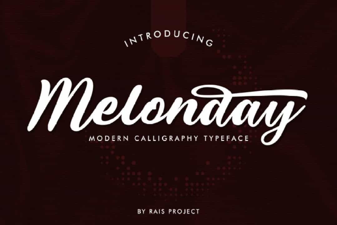 Melonday Font Image 1