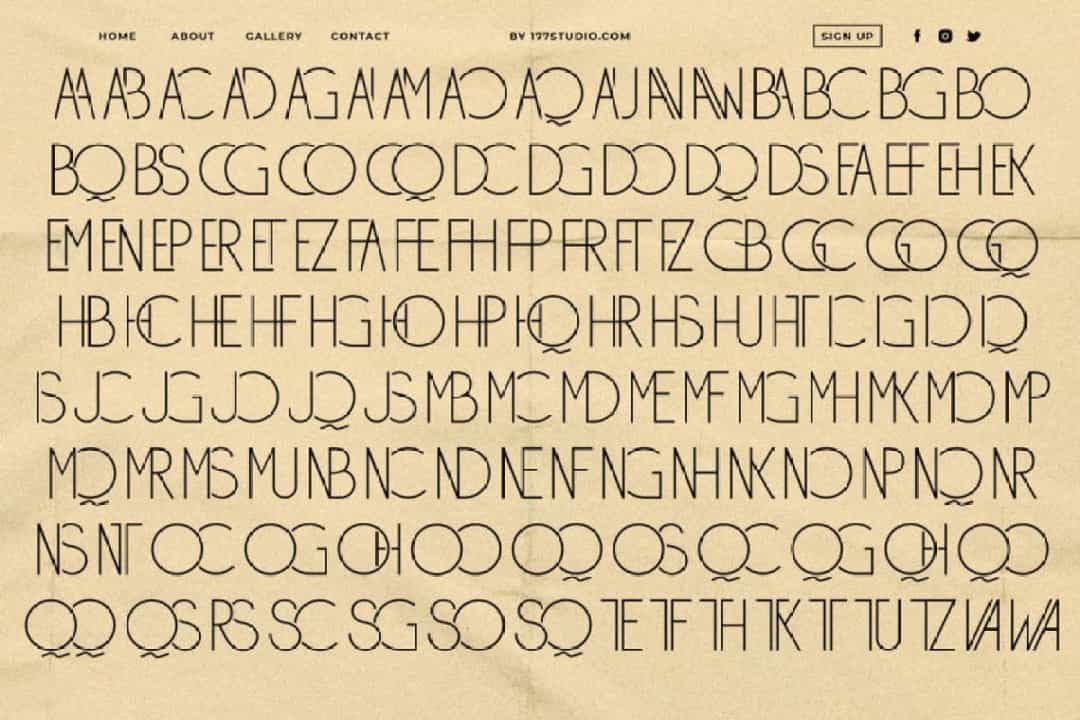 Ohio Font Image 3