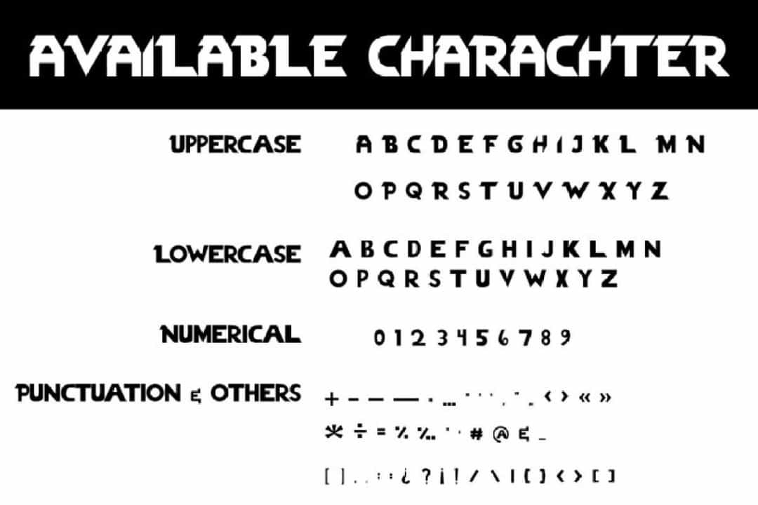 Veztro Font Image 3