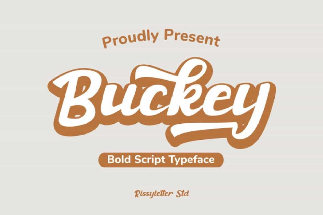 Buckey Typeface Image 1