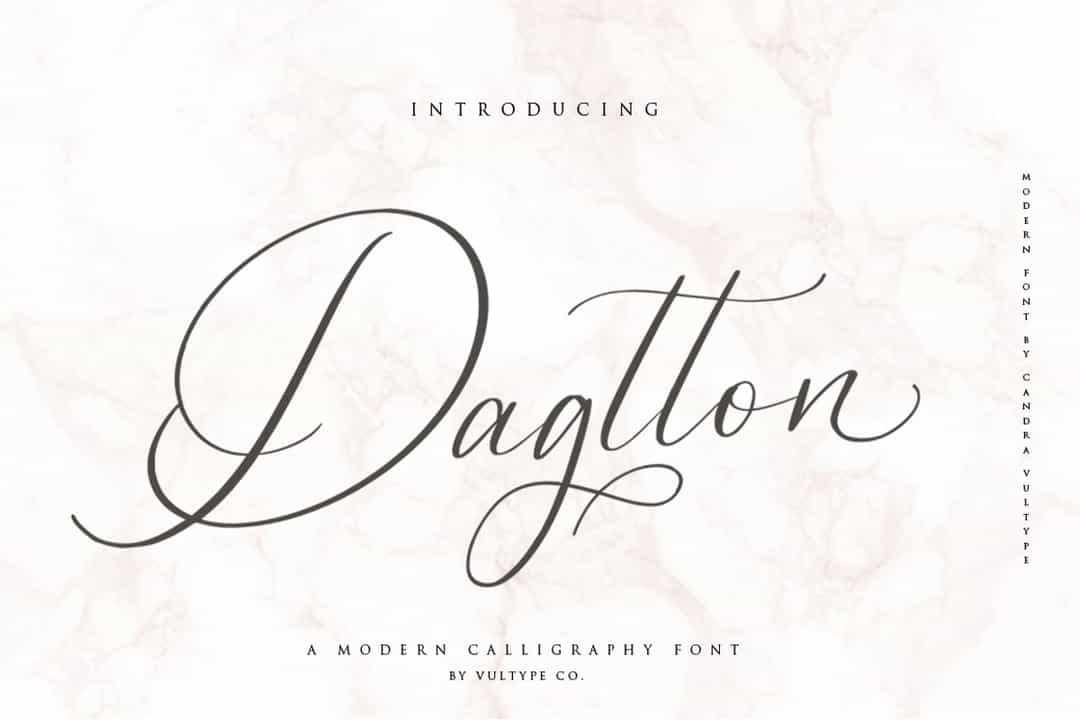 Dagtton Font Image 1