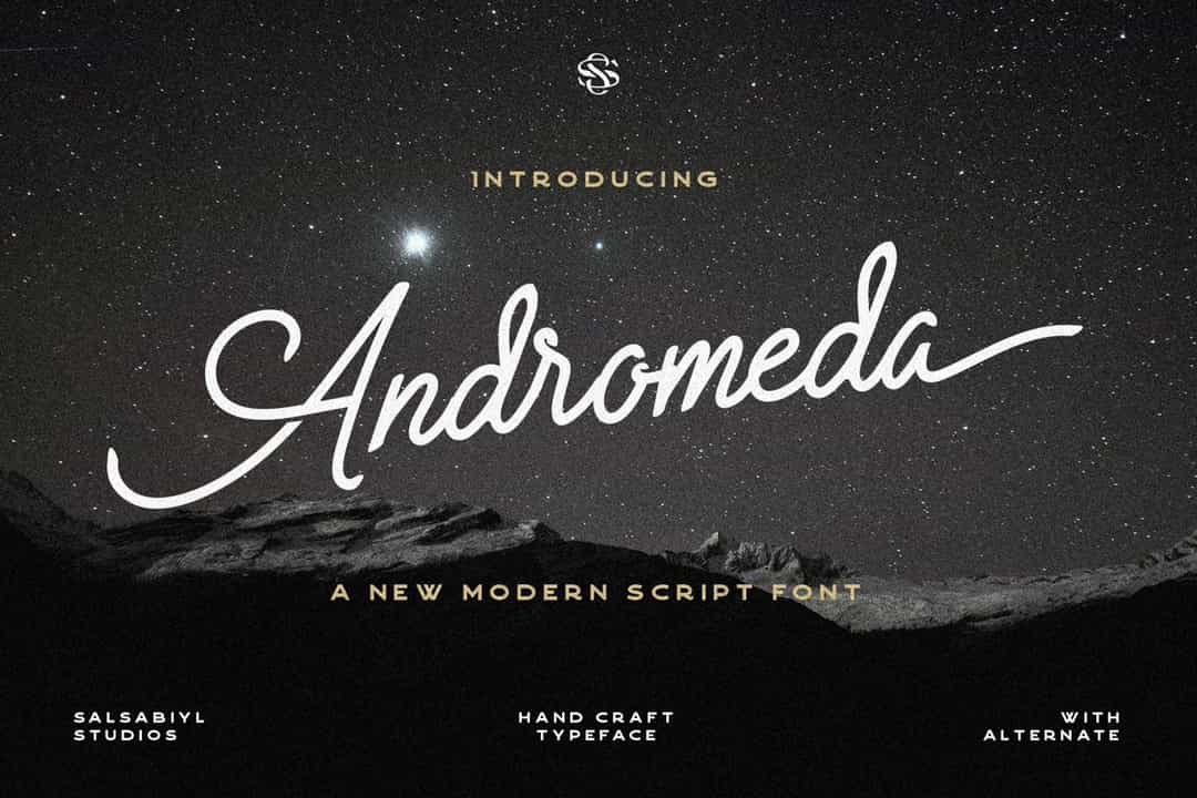 Andromeda Font Image 1