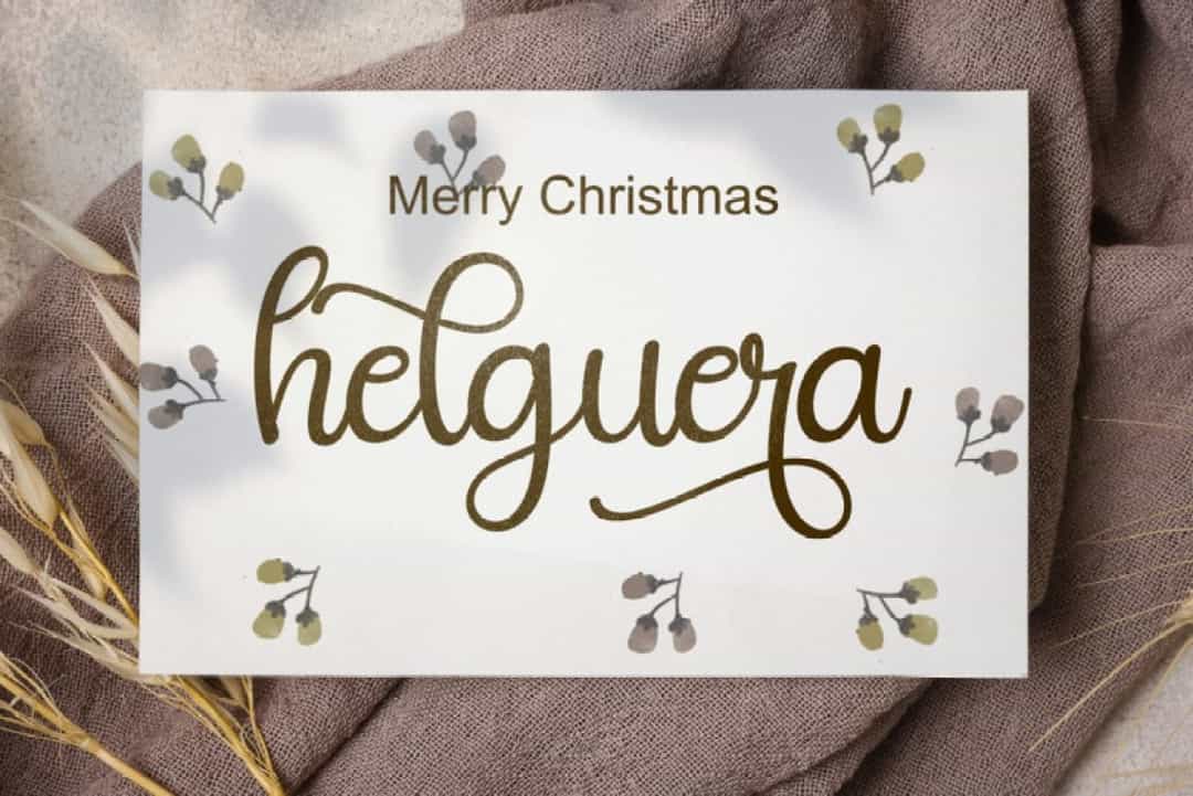Christday Font Image 2
