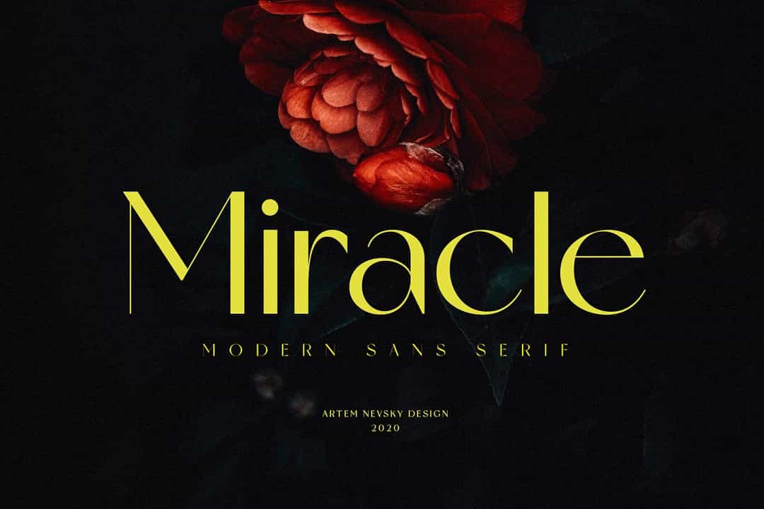 Miracle Font Image 1