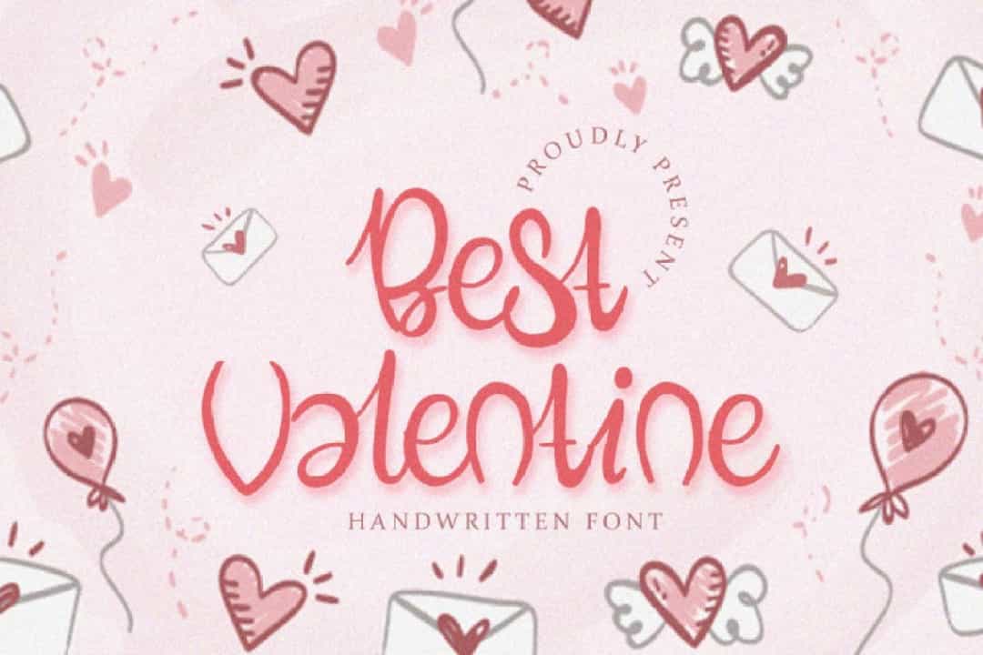 Best Valentine Font Image 1