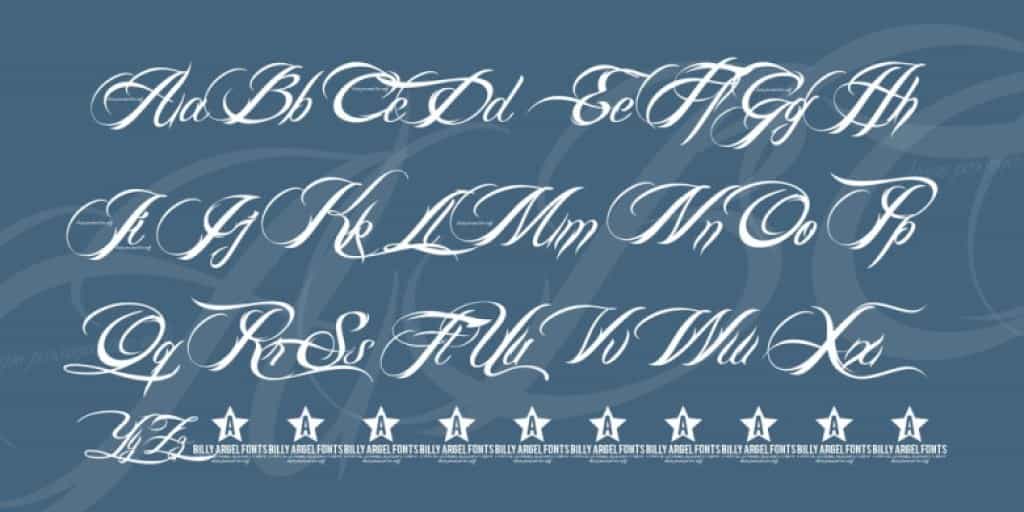 Billy Argel Font Image 2