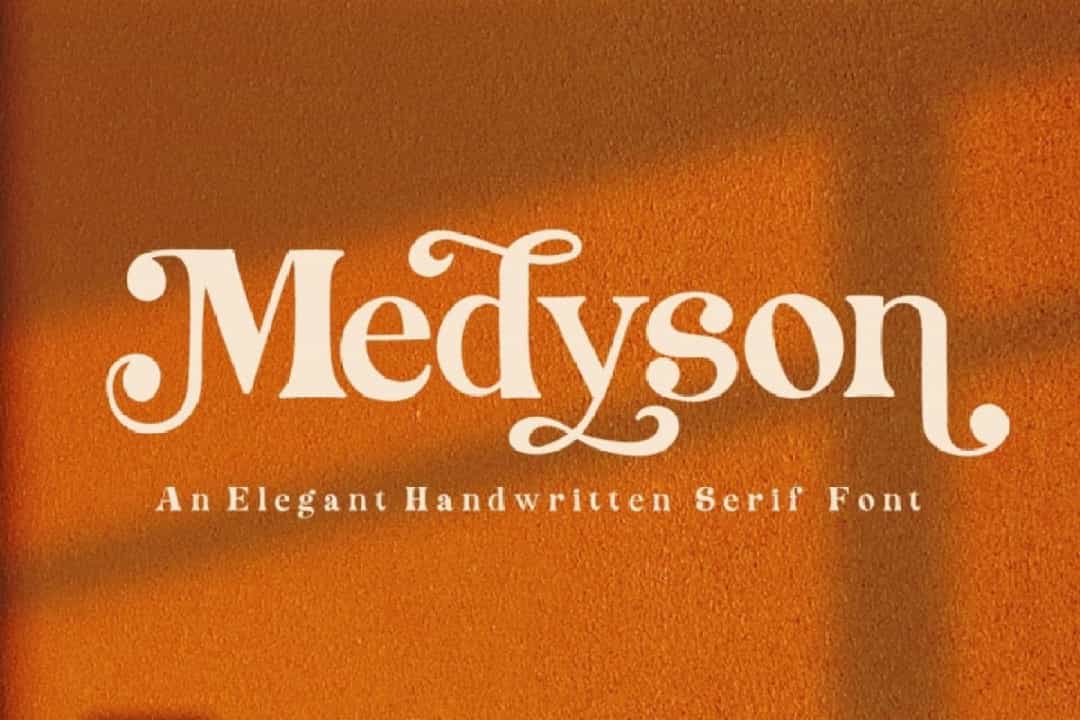 Medyson Font Image 1