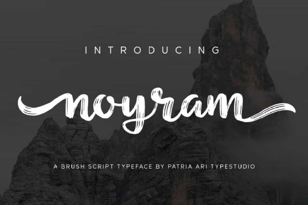 Noyram Font Image 1