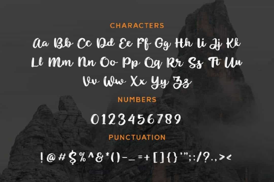 Noyram Font Image 3