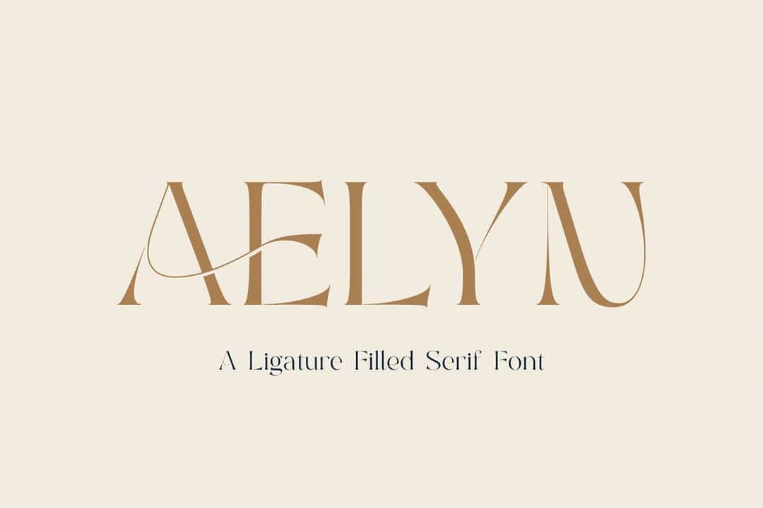 Aelyn Font Image 1