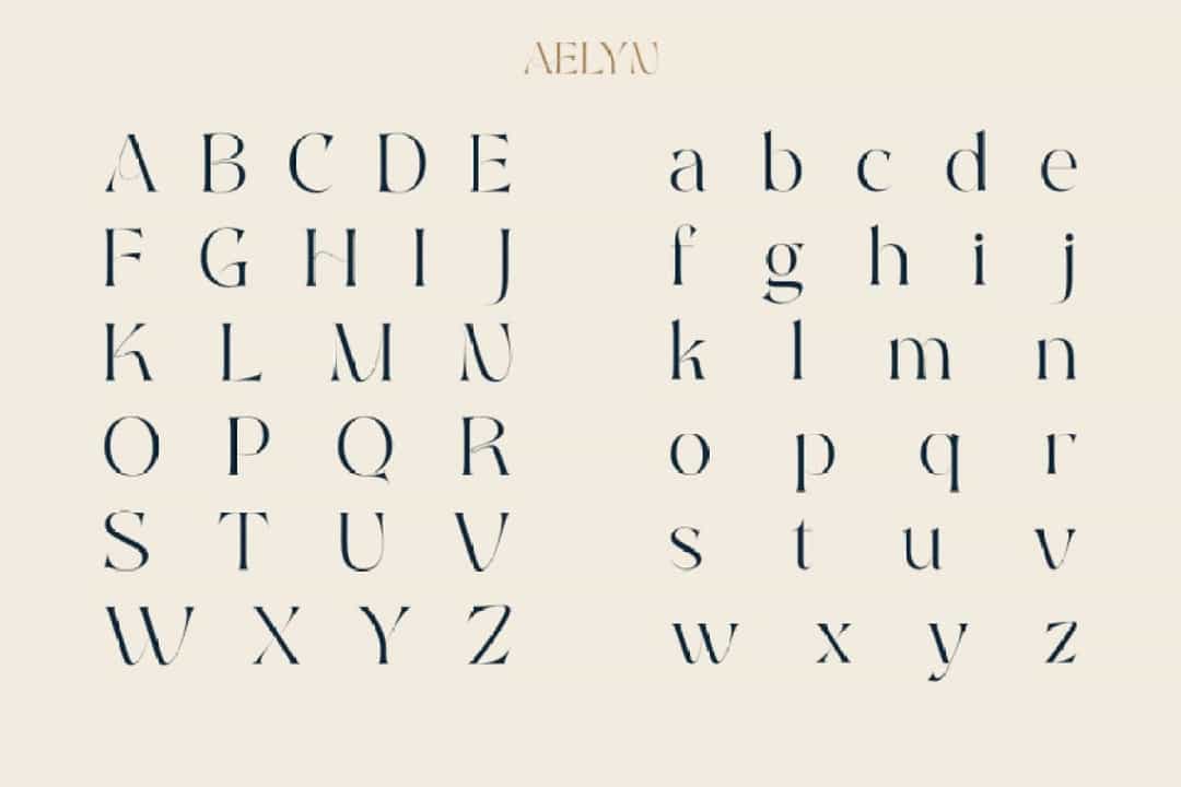 Aelyn Font Image 2
