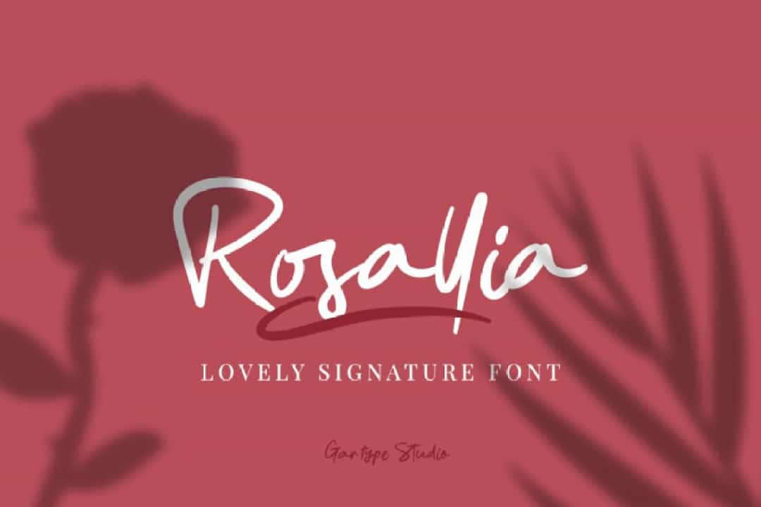 Rosallia GT Font Image 1