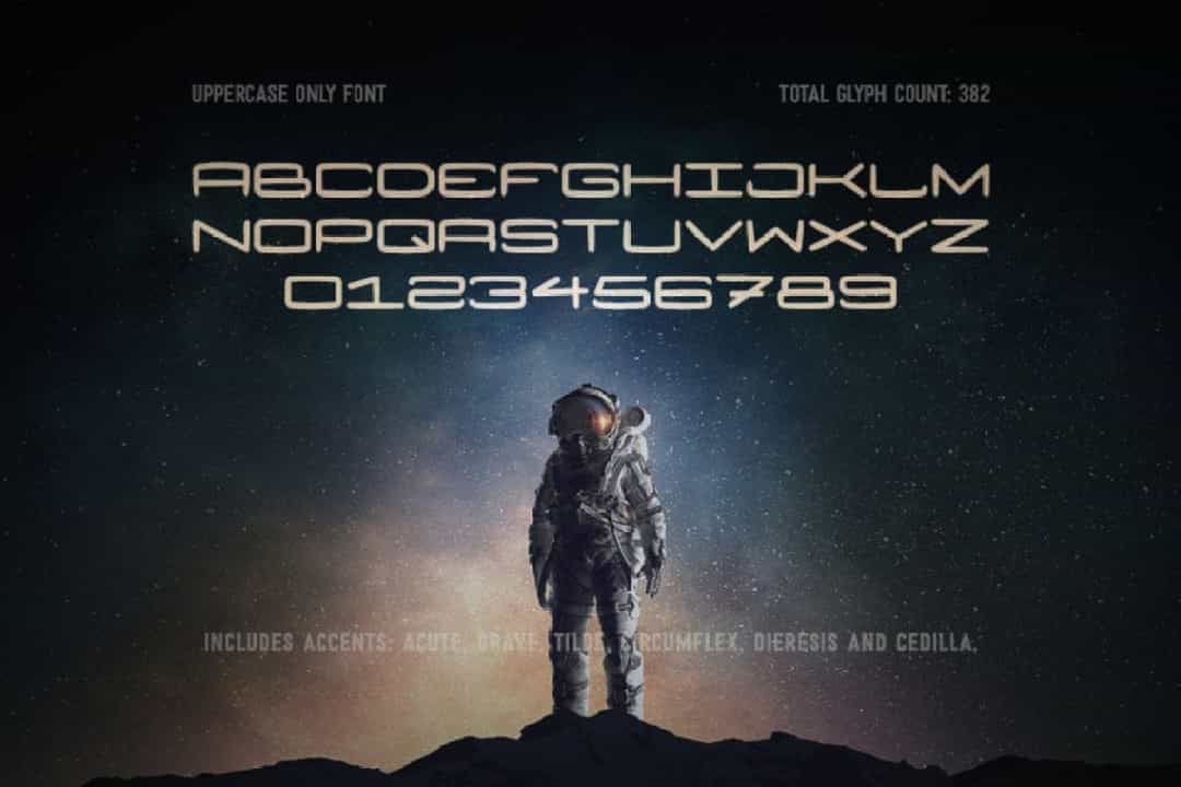 Moon Font Image 3
