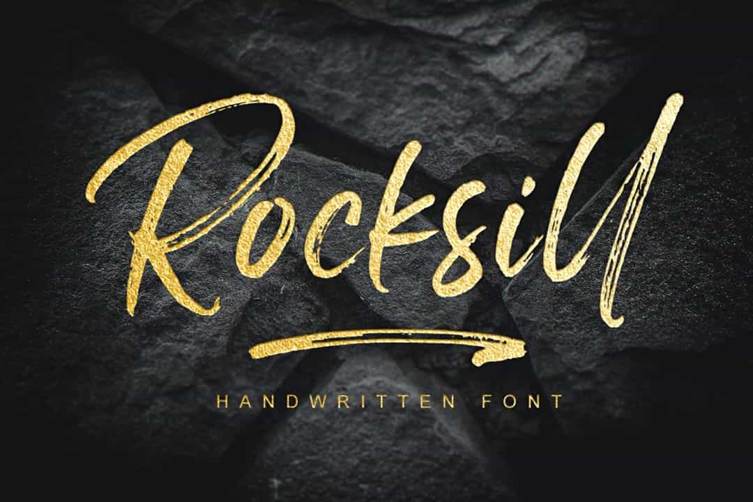 Rocksill Font Image 1