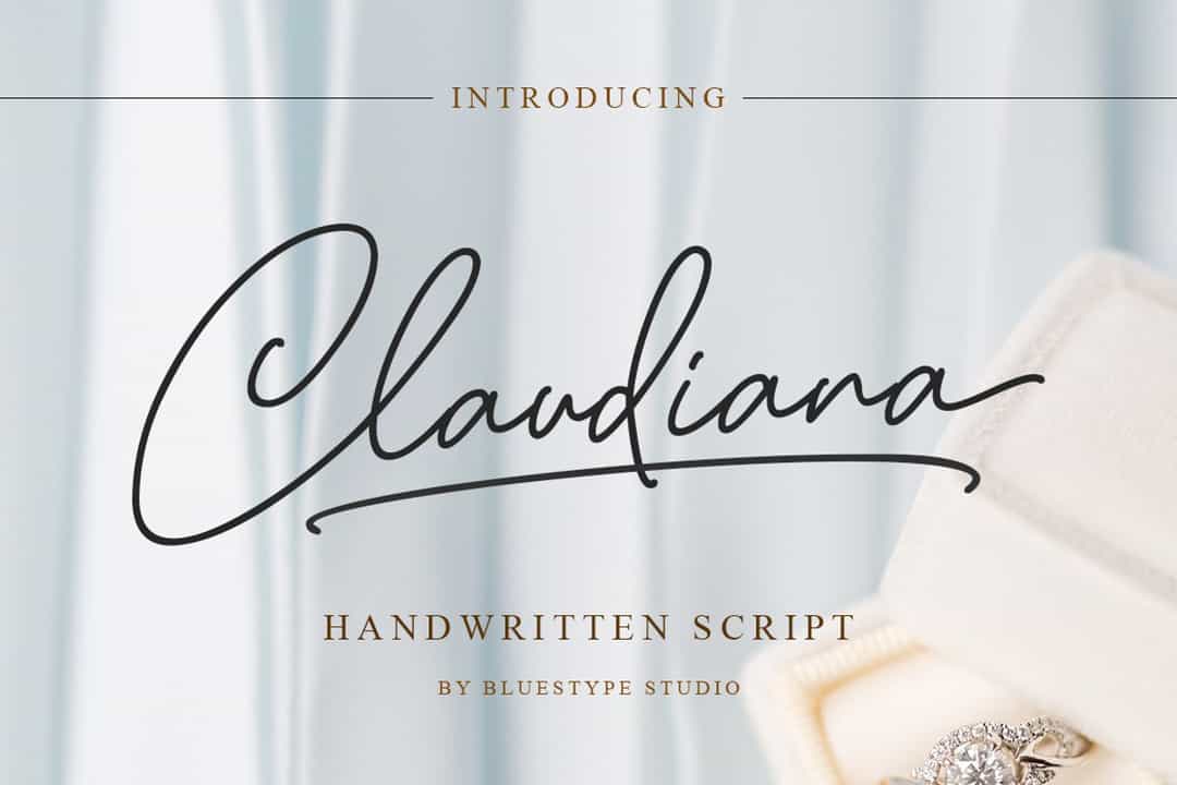 Claudiana Font Image 1