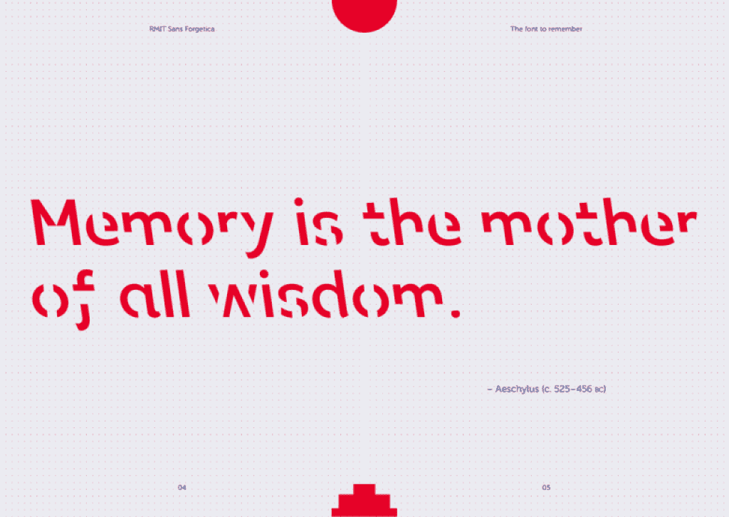 Sans Forgetica Font Image 2