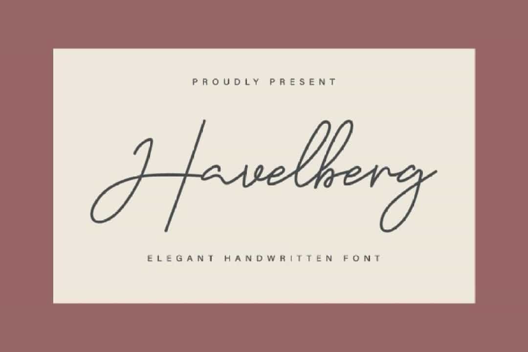 Havelberg Font Image 1