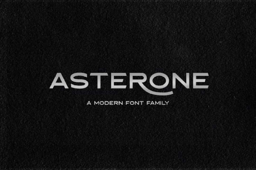 Asterone Font Image 1
