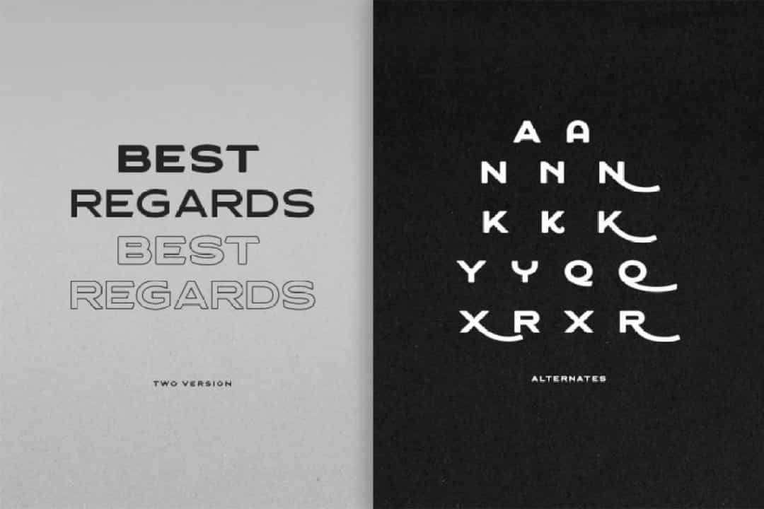 Asterone Font Image 3