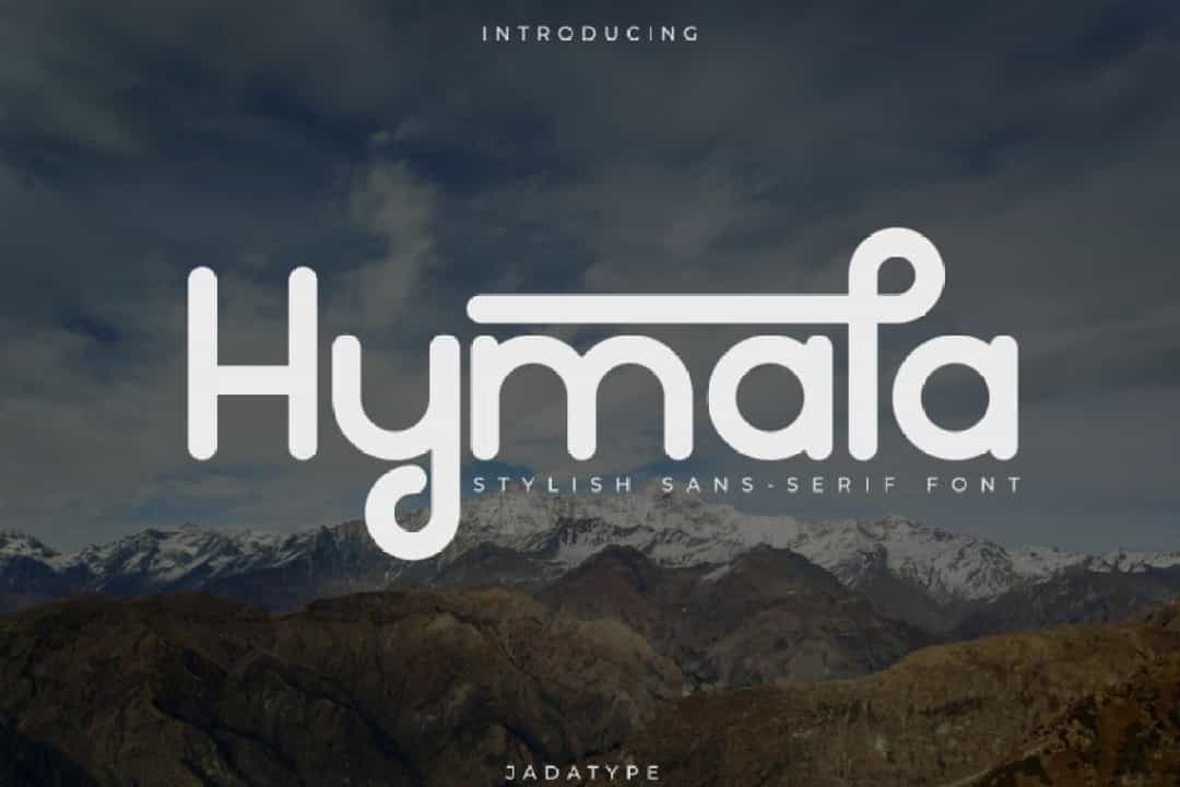 Hymala Font Image 1