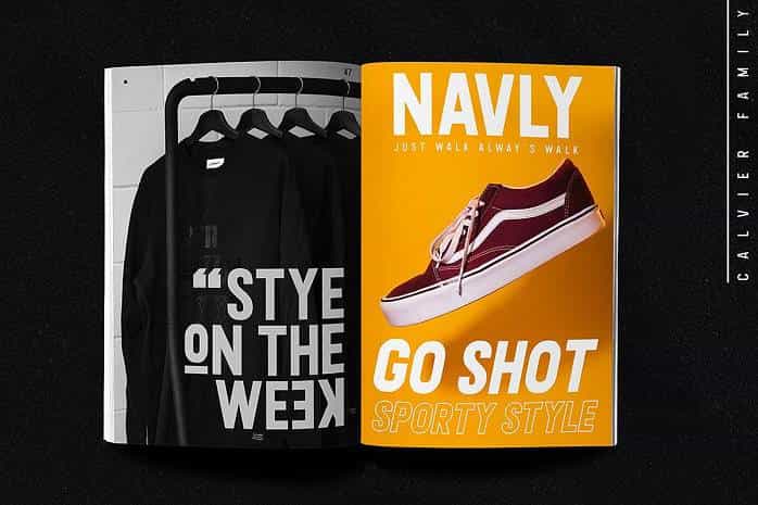 Calvier Sans Font Family Image 2