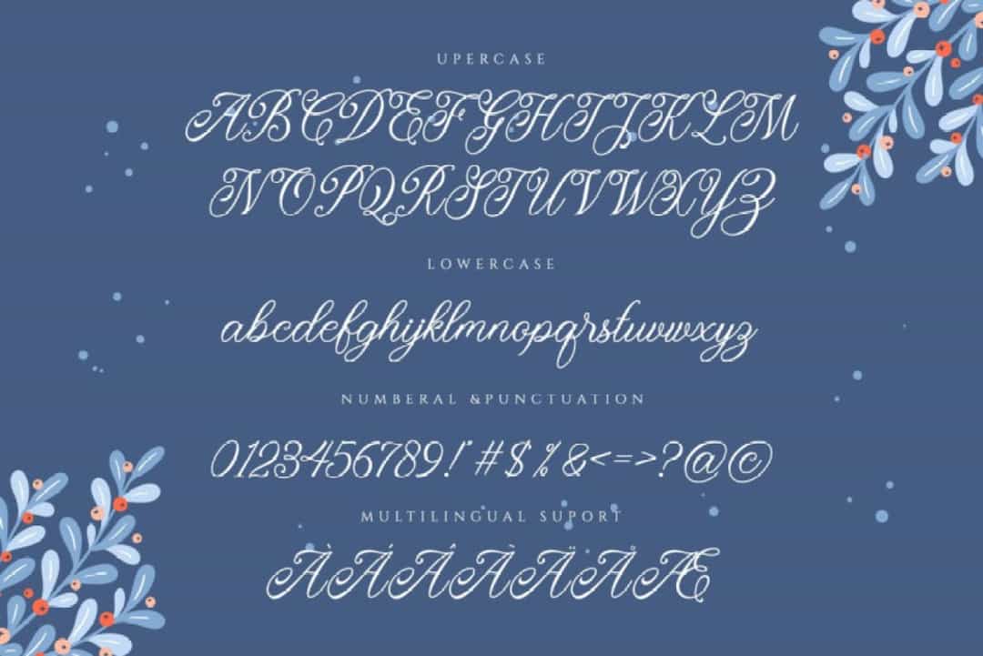 Monitha Font Image 3