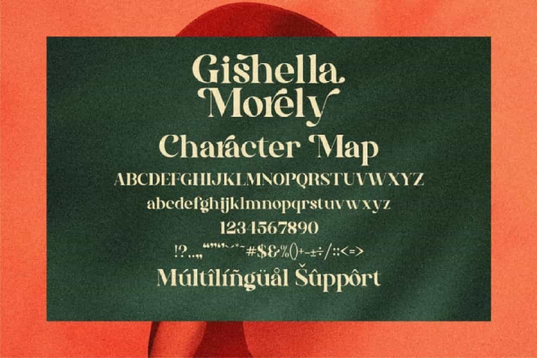 Gishella Morely Font Image 2