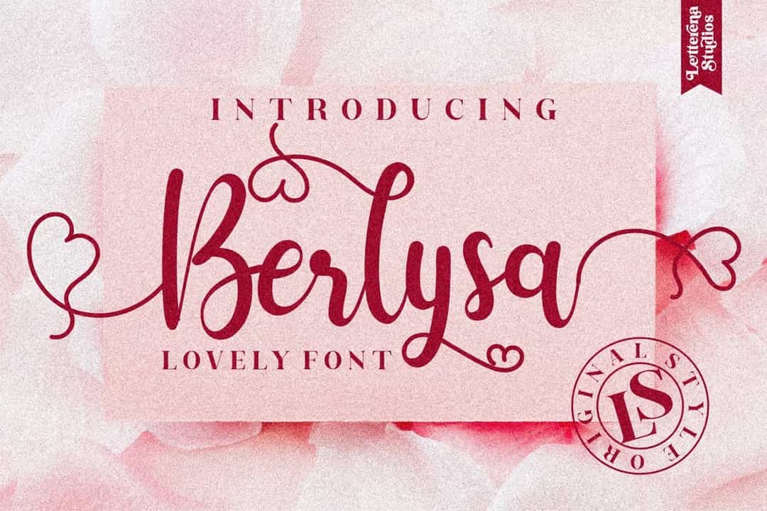 Berlysa Font Image 1