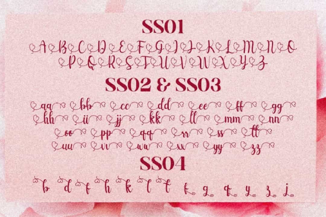 Berlysa Font Image 3
