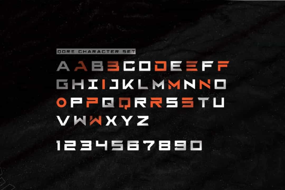 Qore Typeface Image 3