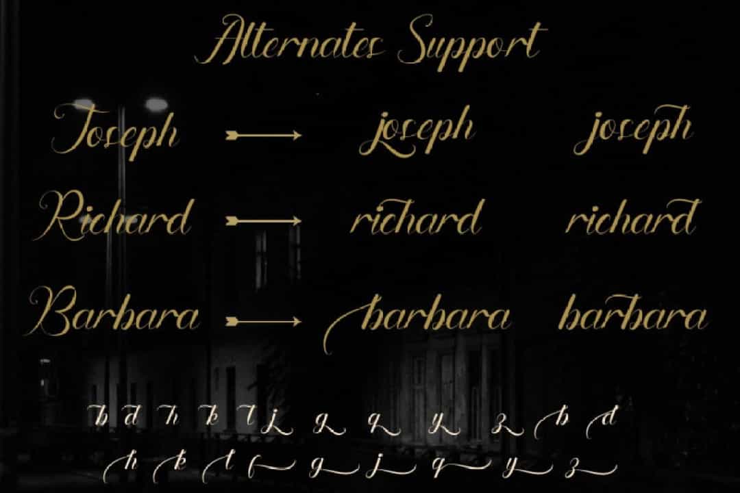 Woolymood Font Image 2