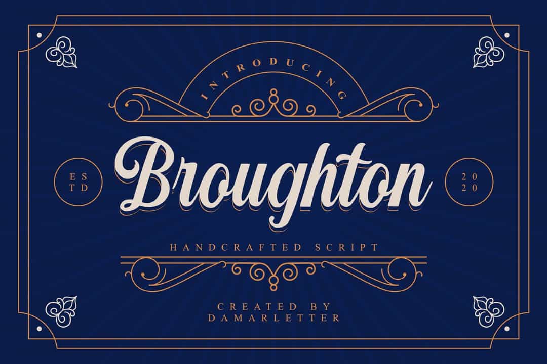Broughton Font Image 1