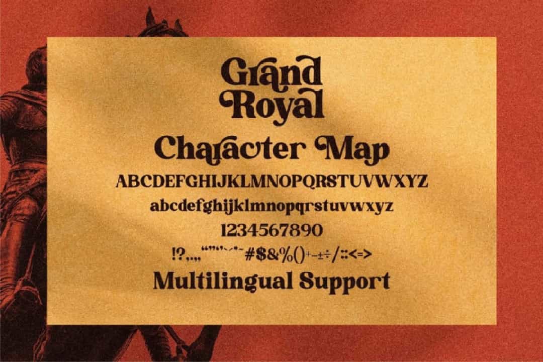 Grand Royal Font Image 2