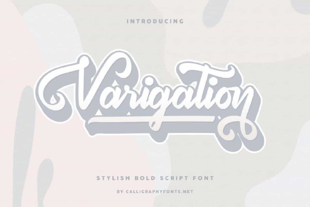 Varigation Font Image 1