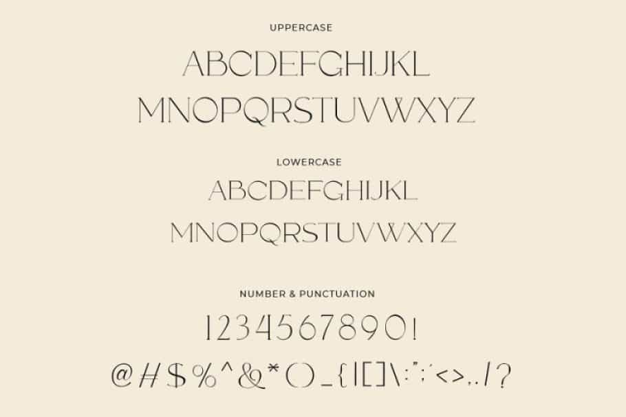 Mirande Font Image 3