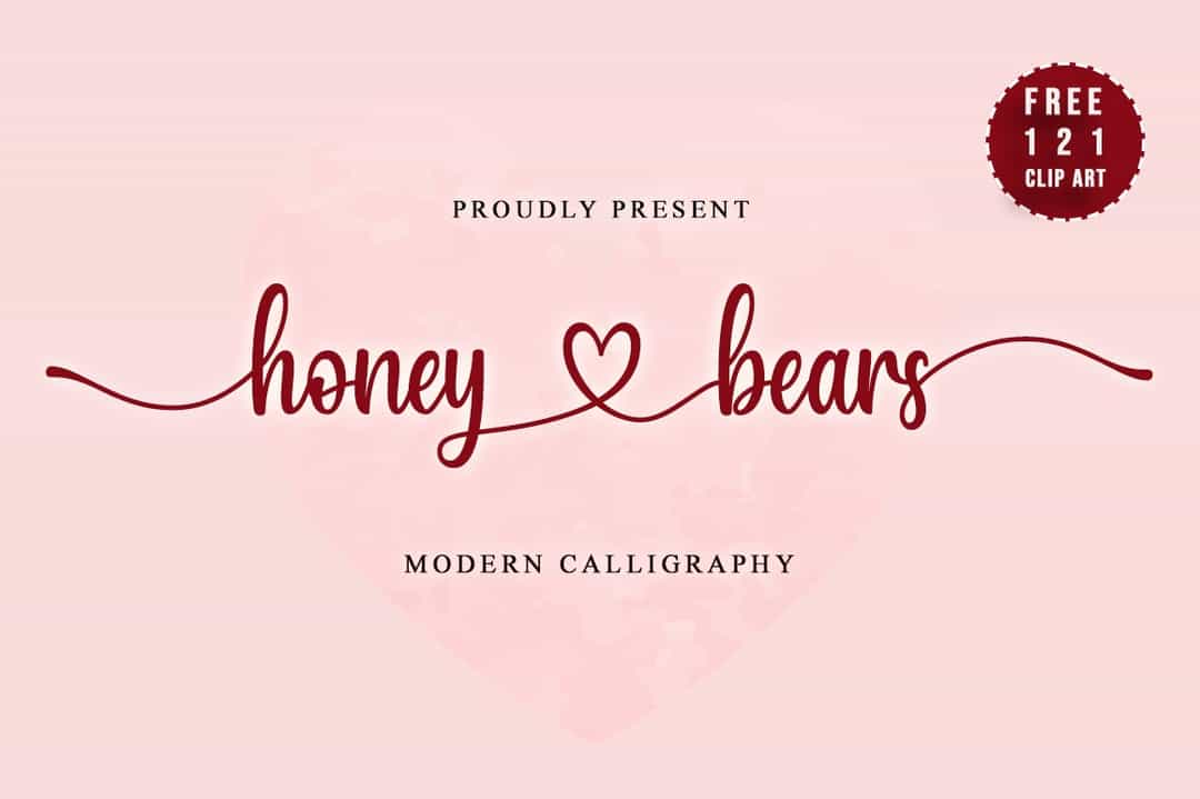 Honey Bears Font Image 1