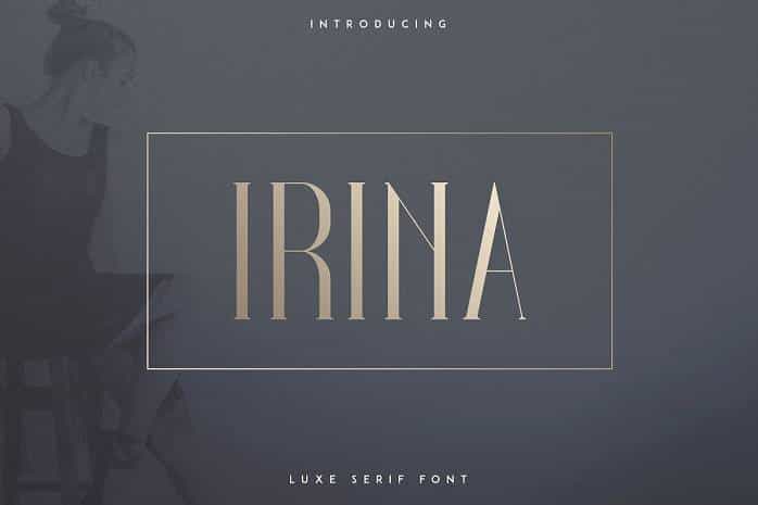 Irina Luxe Typeface Image 1