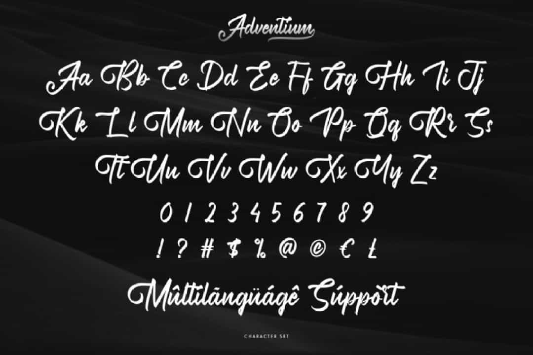 Adventium Font Image 3