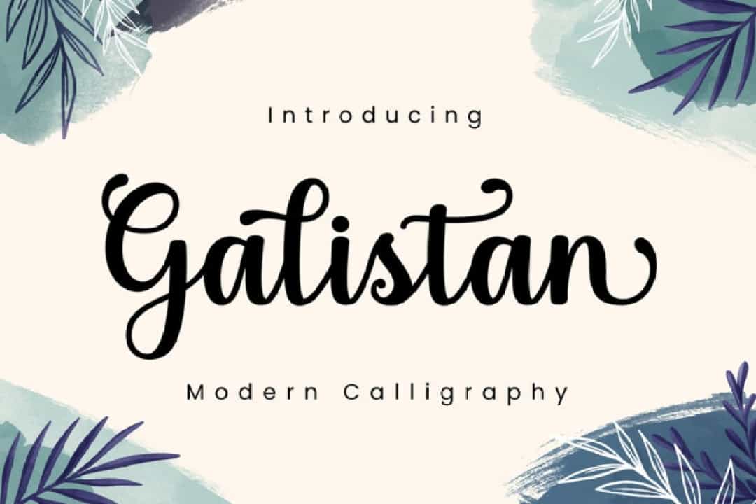 Galistan Font Image 1